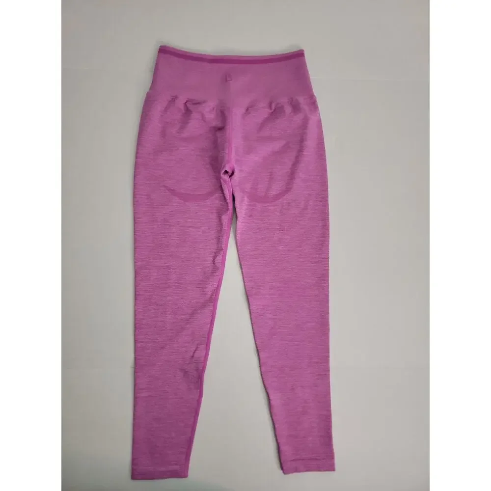 Buffbunny Activewear Matching Set SZ Large Leggings Sport Bra Pink